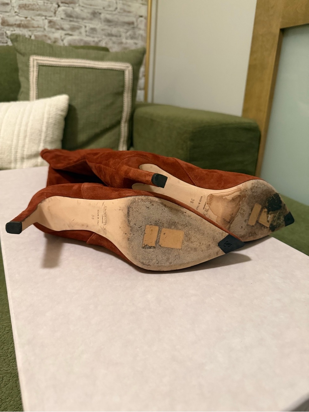 Jimmy Choo Alizze Boot
Rust Color - Picture 6 of 12